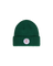 CIRCLE PATCH CUFF BEANIE GREEN swatch