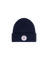 CIRCLE PATCH CUFF BEANIE NAVY swatch