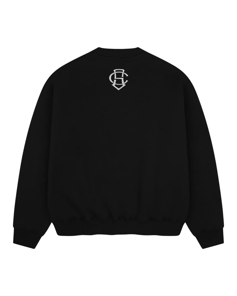 CIRCLE CREWNECK BLACK