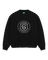 CIRCLE CREWNECK BLACK swatch