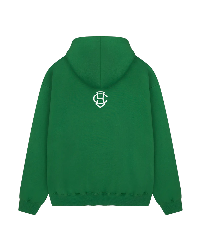 CIRCLE HOODED GREEN