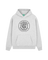 CIRCLE HOODED HEATHER GREY swatch