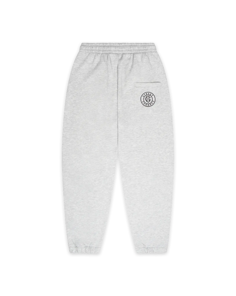 CIRCLE JOGGER HEATHER GREY