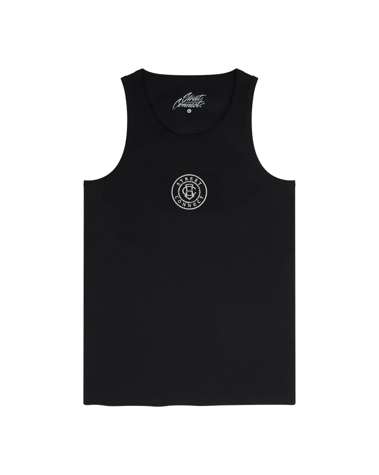 CIRCLE TANK BLACK