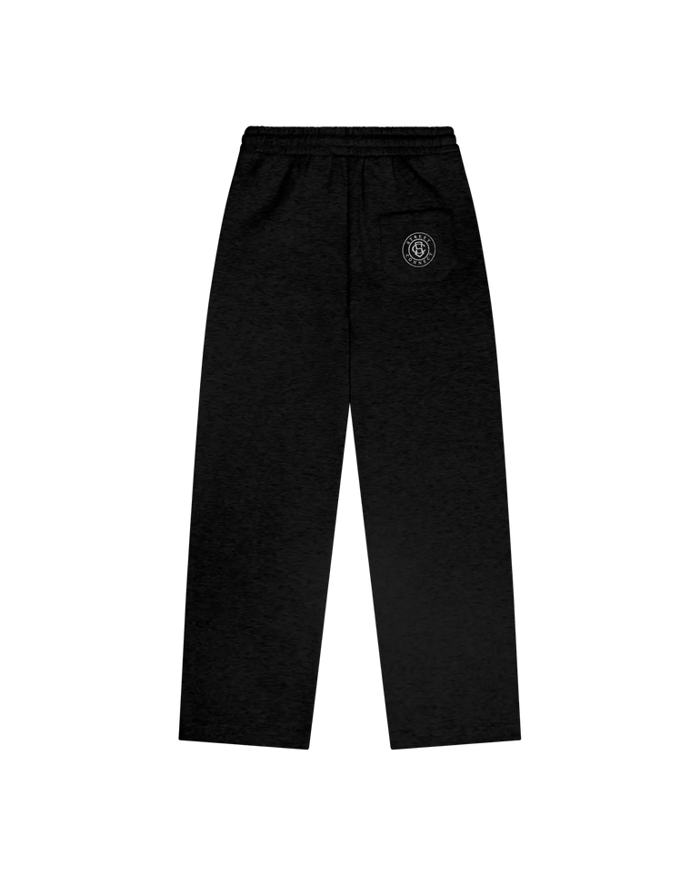 CIRCLE WIDE JOGGER BLACK