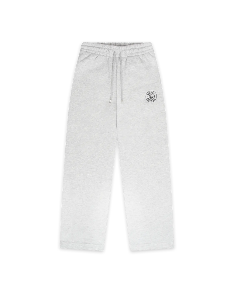 CIRCLE WIDE JOGGER HEATHER GREY