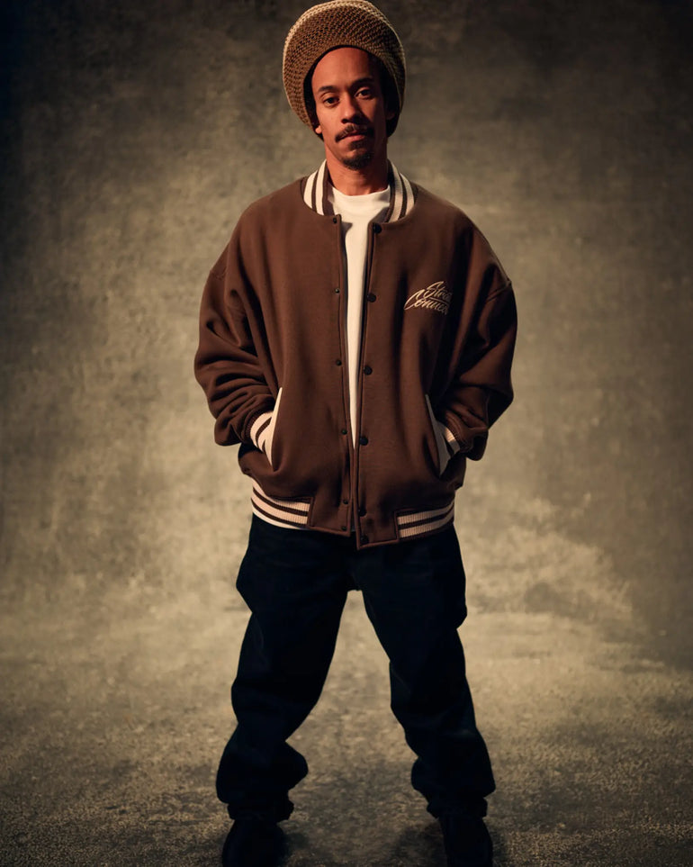CLASSIC VARSITY JACKET GREEN