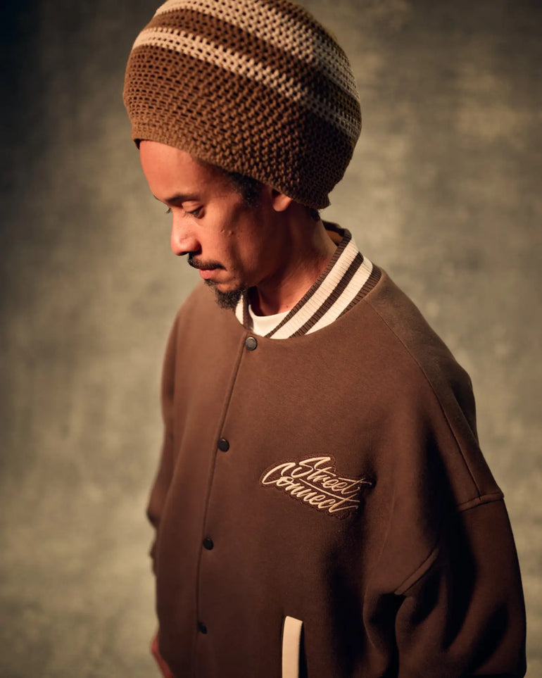 CLASSIC VARSITY JACKET GREEN