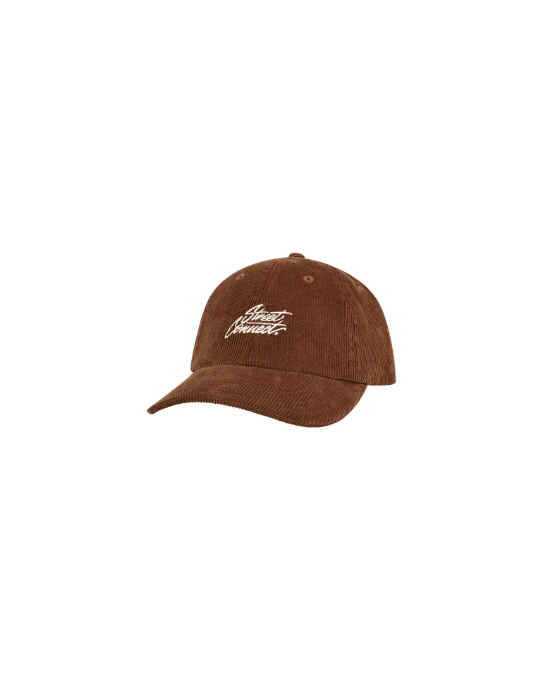 ICON CORD 6 PANNEL STRAPBACK BROWN