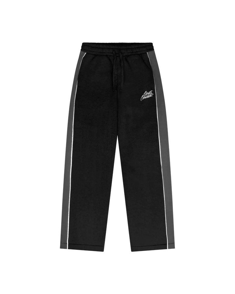 ICON BLOCK WIDE JOGGER BLACK