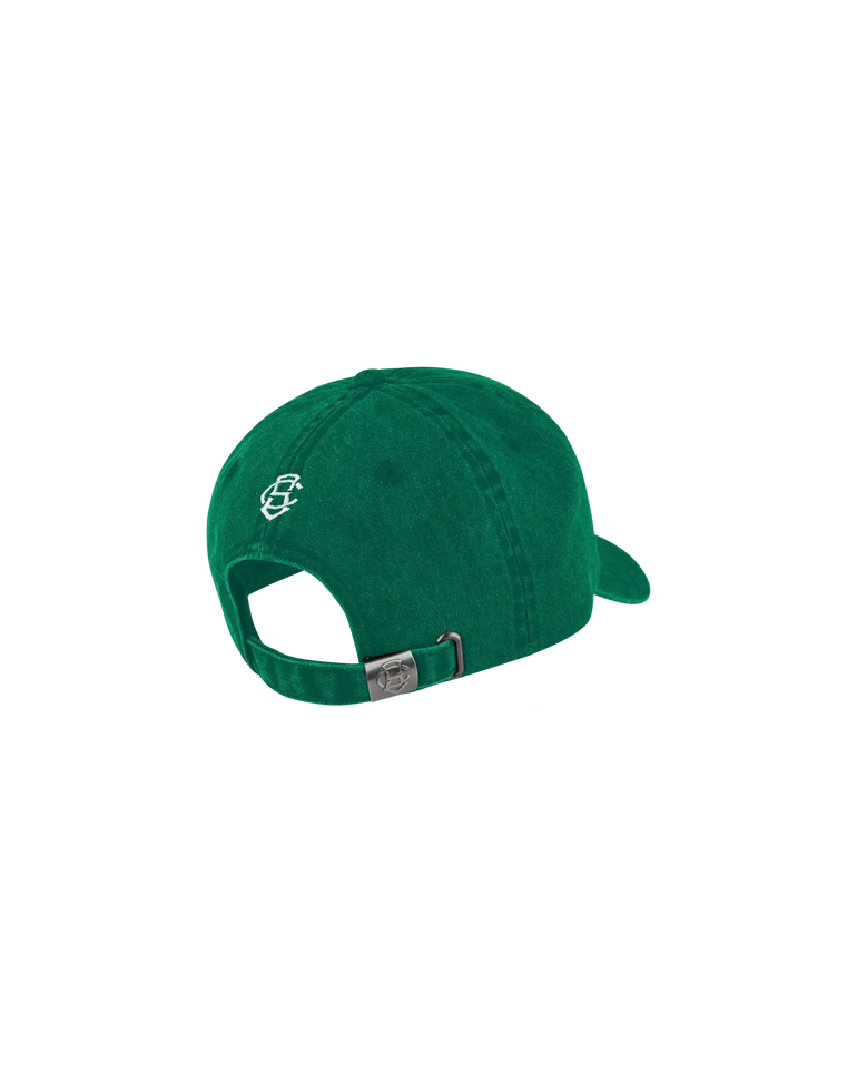 ICON WASHED 6 PANEL STRAPBACK GREEN