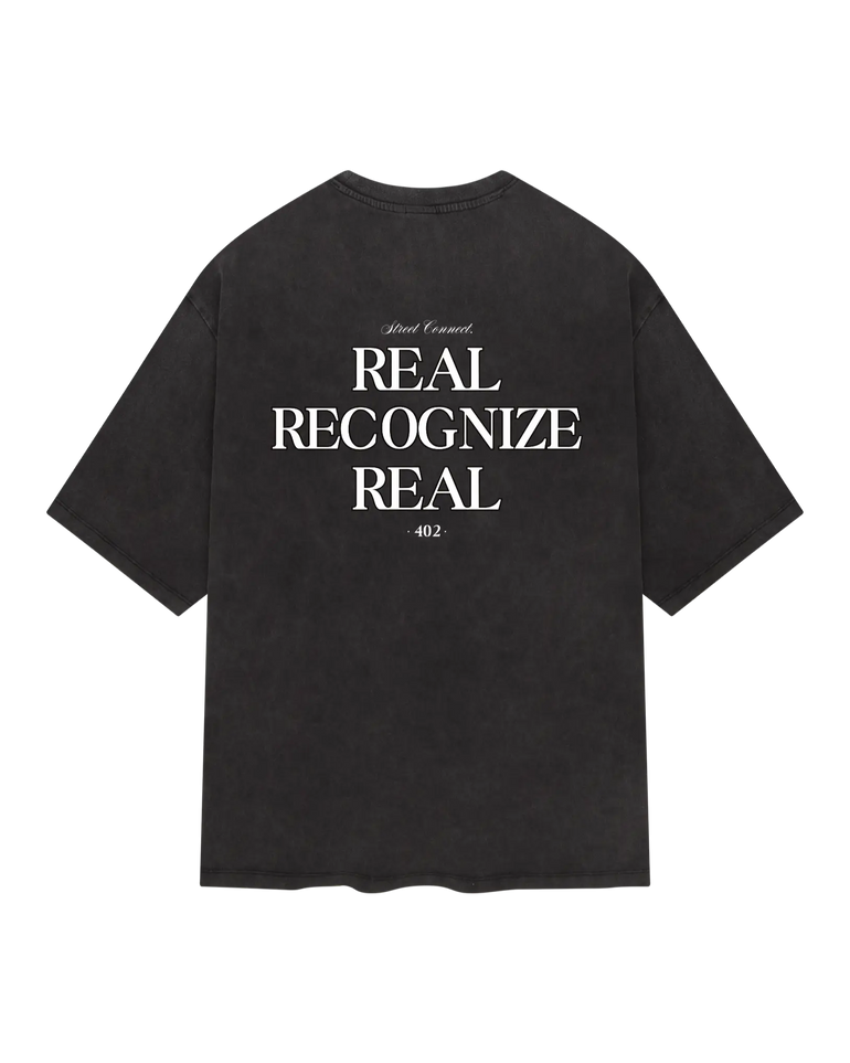 RRR T-SHIRT WASHED BLACK