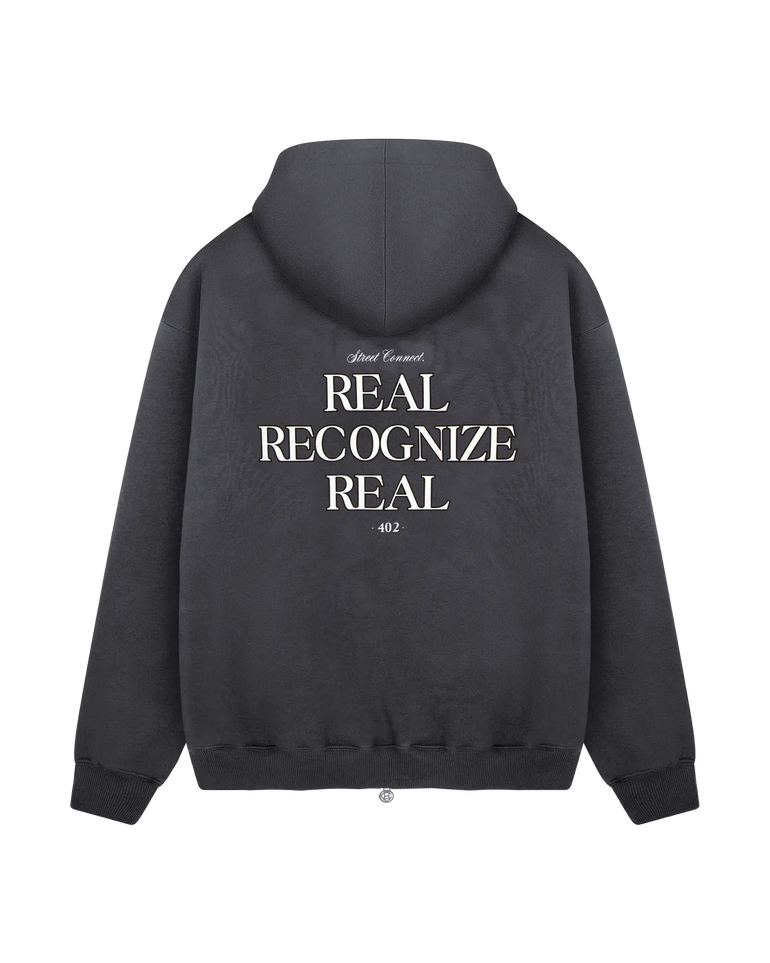 RRR HOODED ZIPPER RED