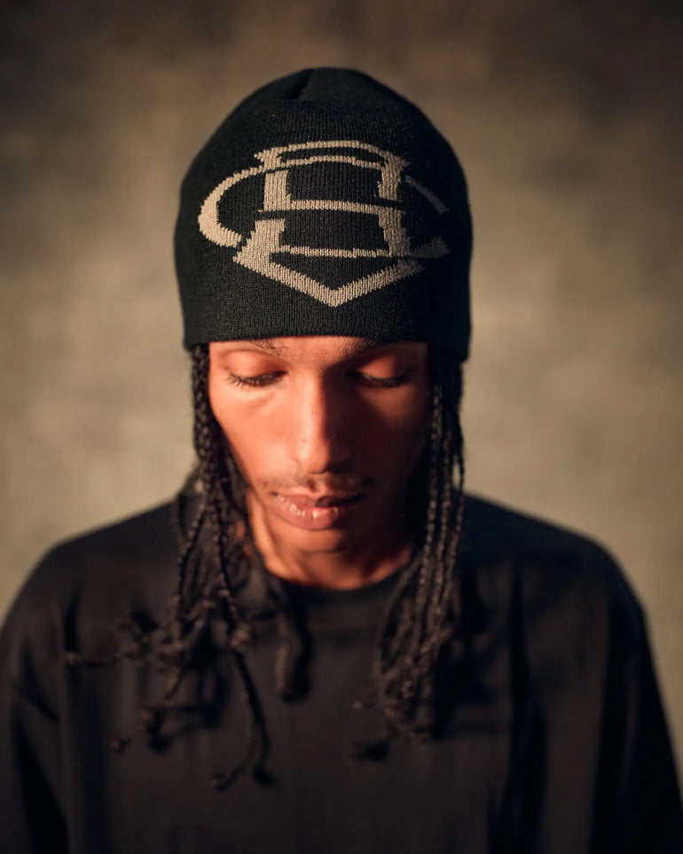 SC CUFF BEANIE HEATHER GREY