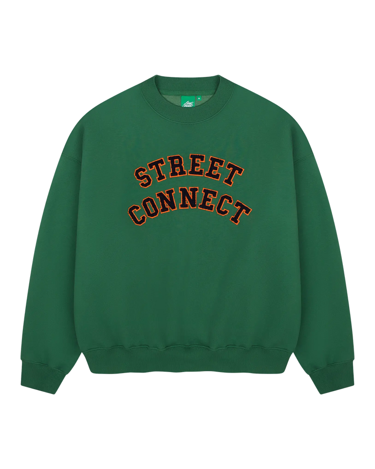 VARSITY CREWNECK GREEN