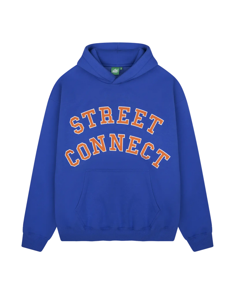 VARSITY HOODED BLUE